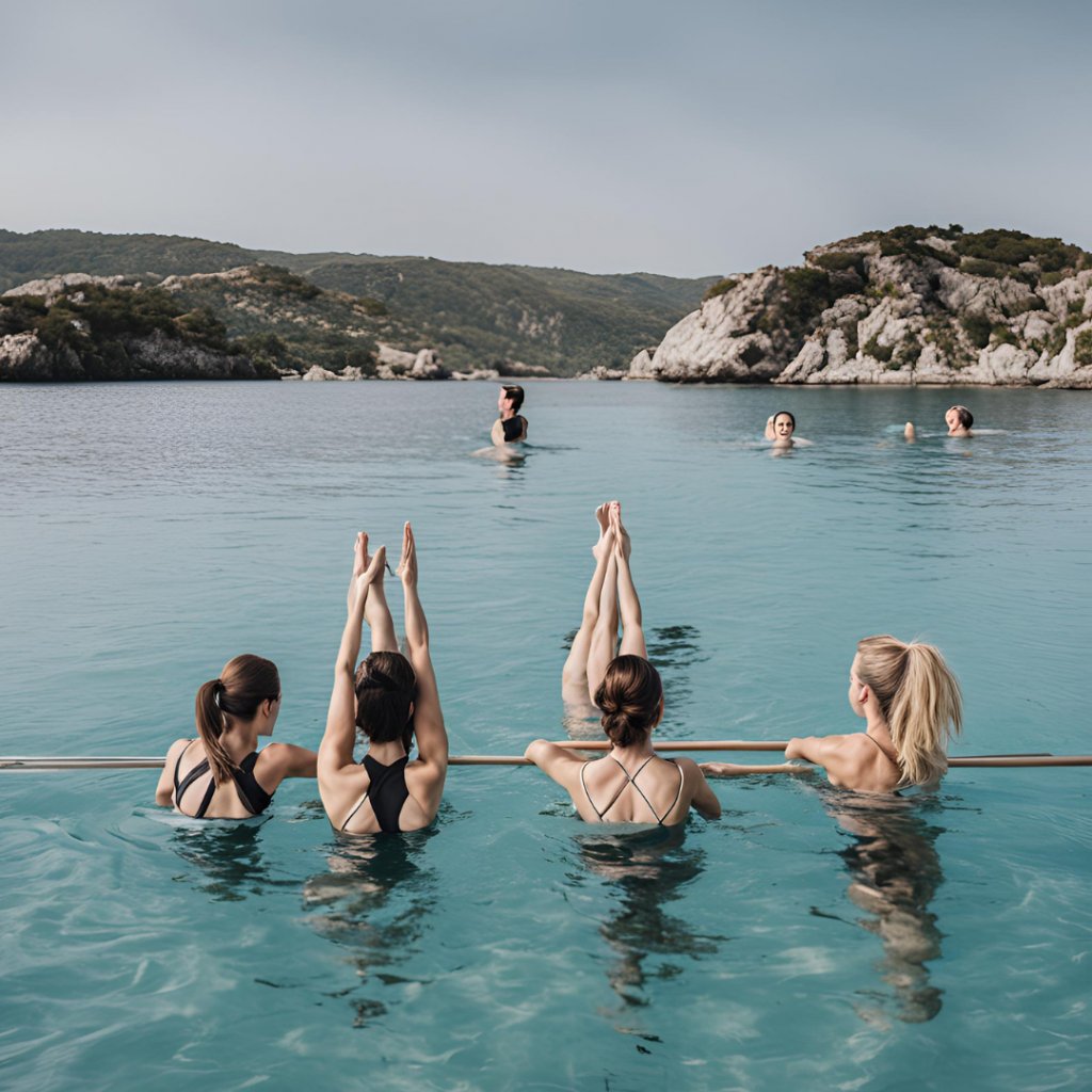 NandiniWavesDanse vous propose  des séances d'AquaPilates qui allient les bienfaits du Pilates à ceux d'une activité en milieu marin breton.